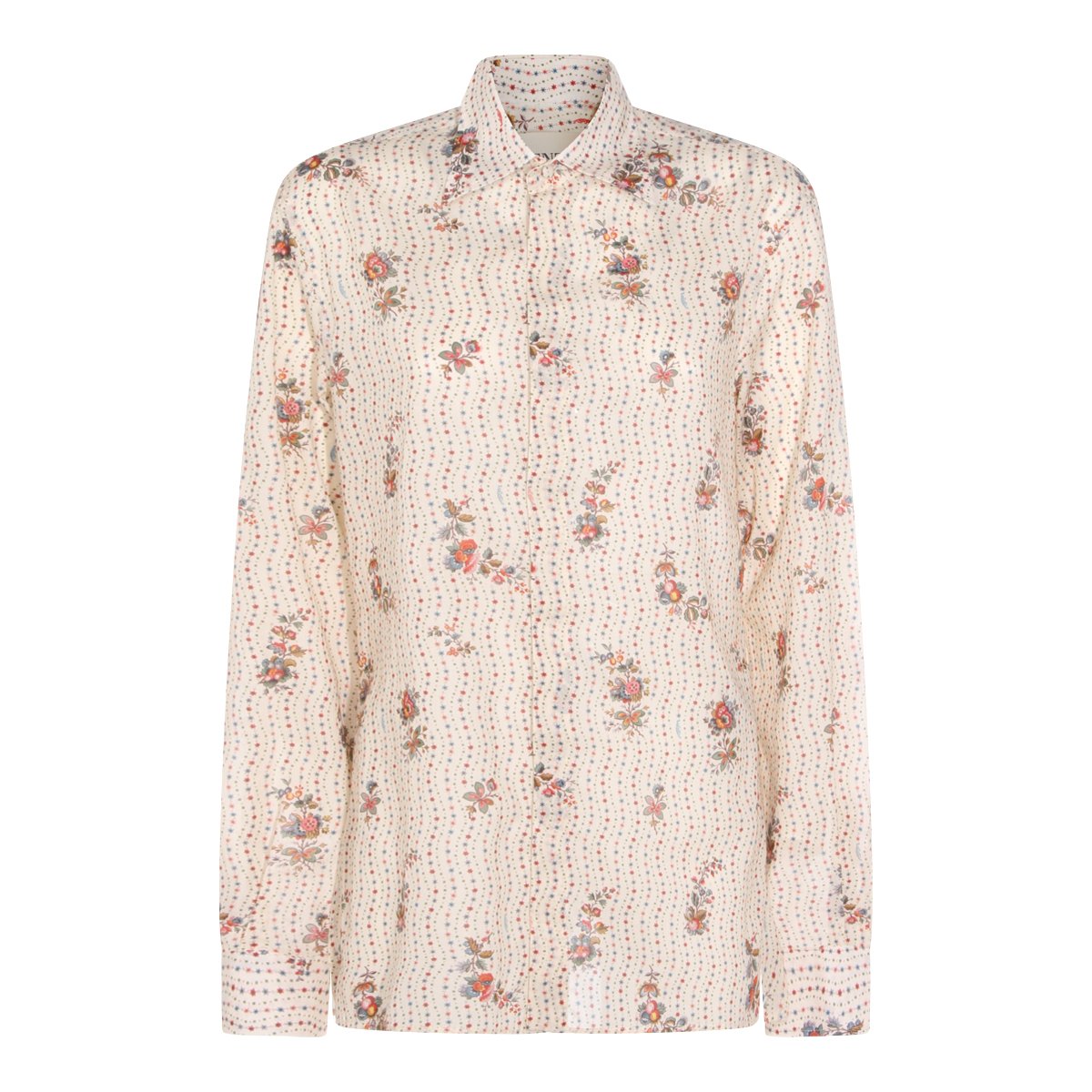 Valentino Red Button-Down Shirt Rood