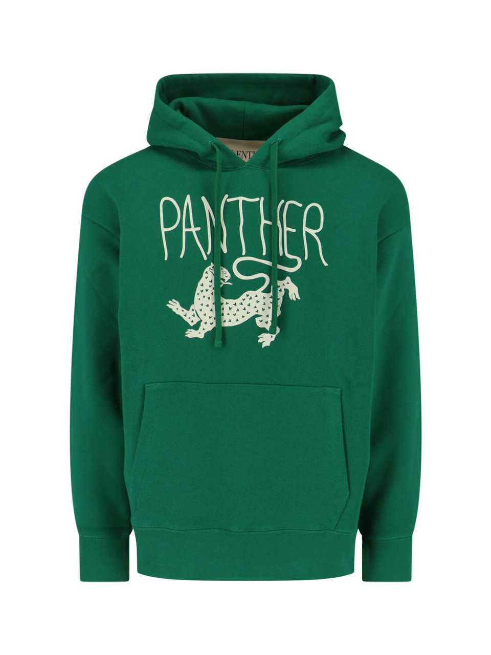 Valentino "Panther" Hoodie – Green Neutraal