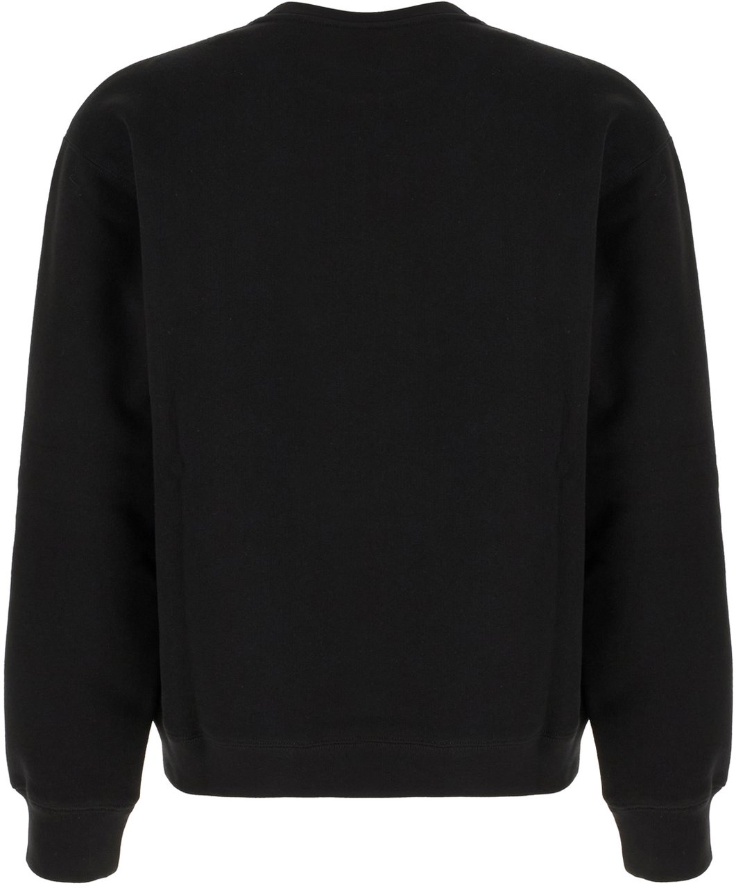 Valentino Valentino Garavani Black cotton sweatshirt Zwart