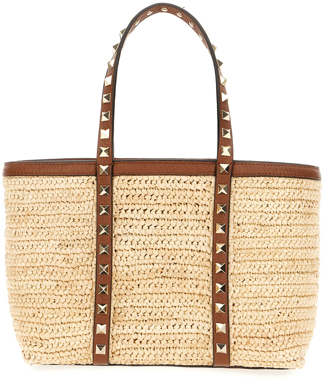 Valentino Valentino Garavani Raffia handbag Neutraal