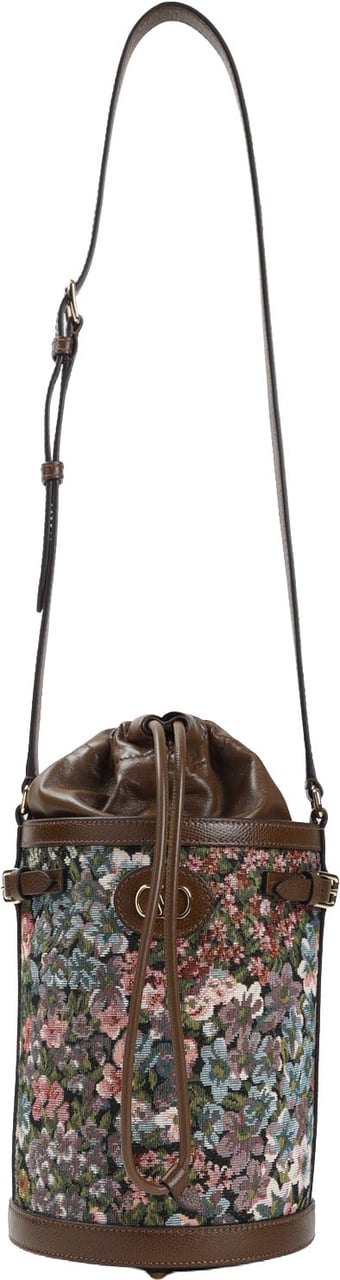 Valentino Valentino Garavani Cotton Shoulder Bag Divers