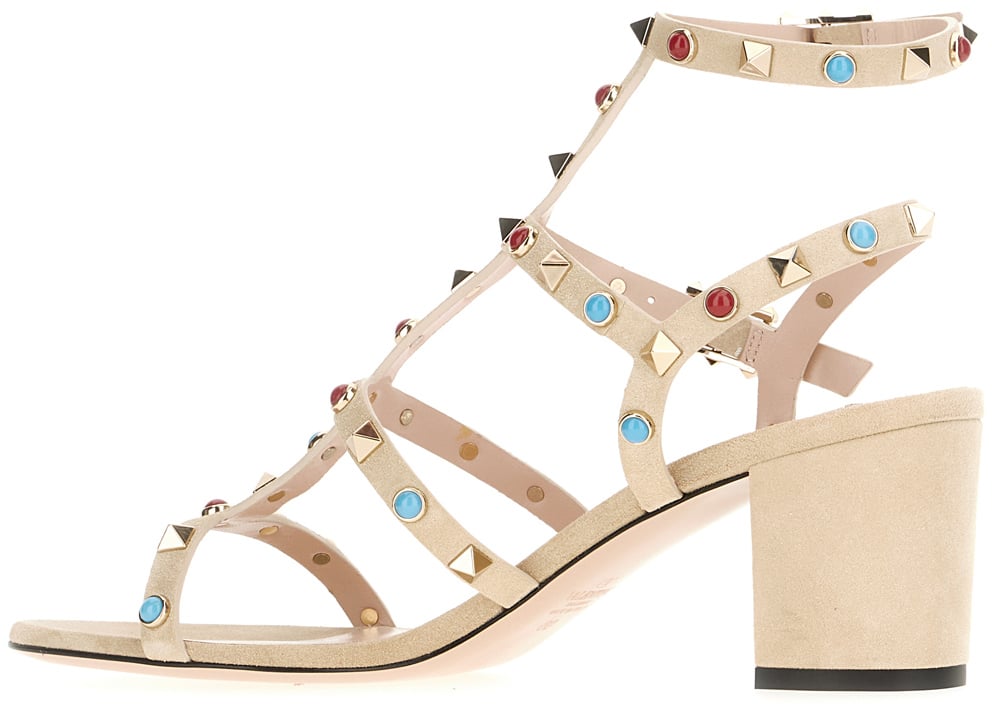 Valentino Valentino Garavani Sand suede sandals Neutraal