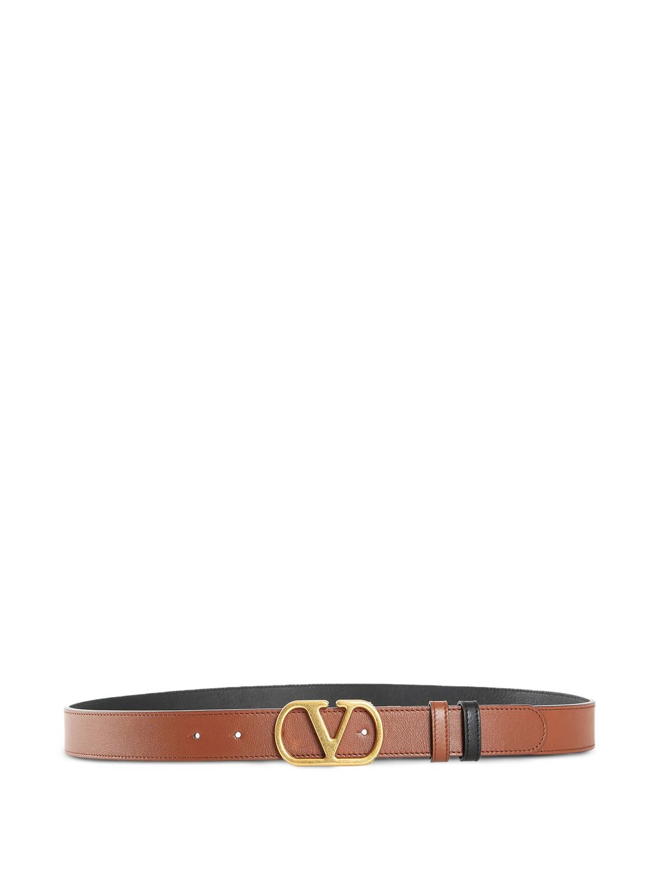 Valentino Brown/Black Belt H. 30 Reversible Belt Bruin