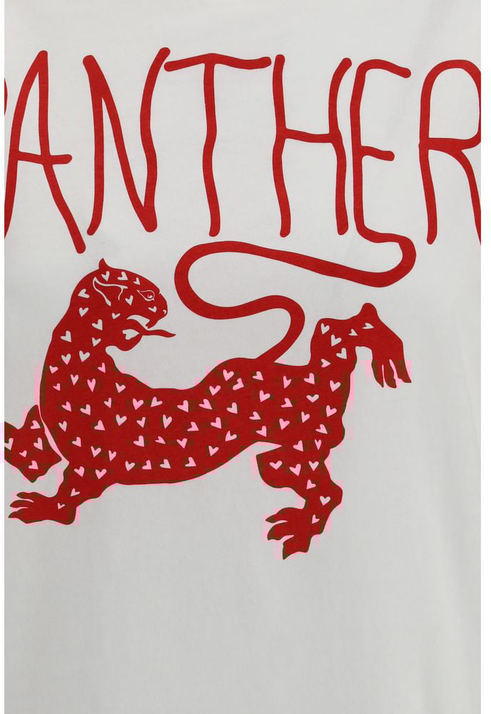 Valentino Valentino White Cotton T-Shirt Wit