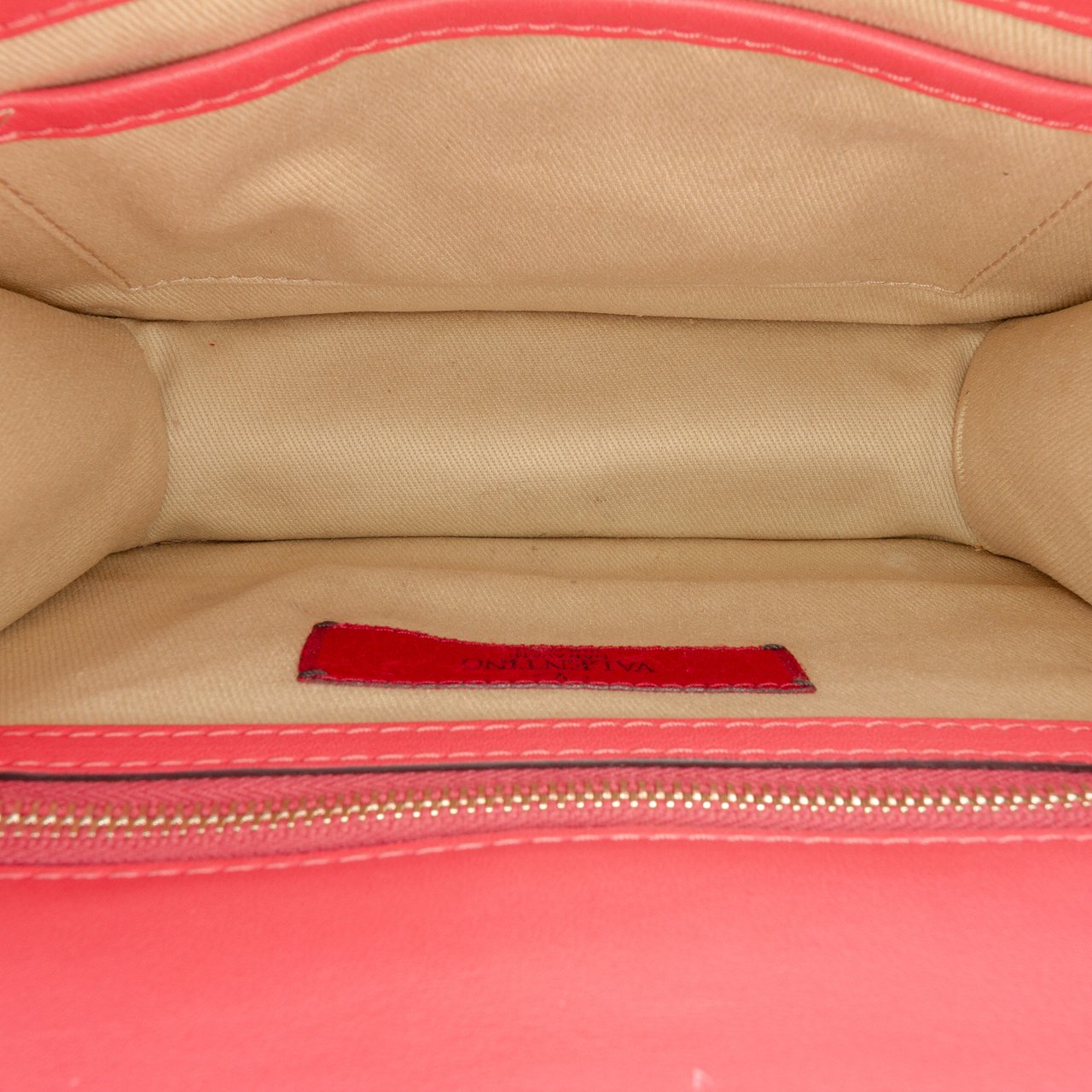 Valentino Small Rockstud Glam Lock Crossbody Roze