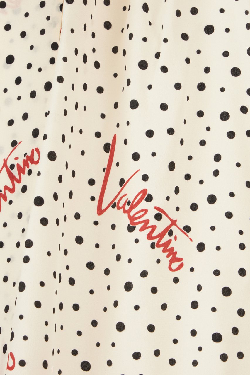 Valentino Garavani Printed silk blouse Divers