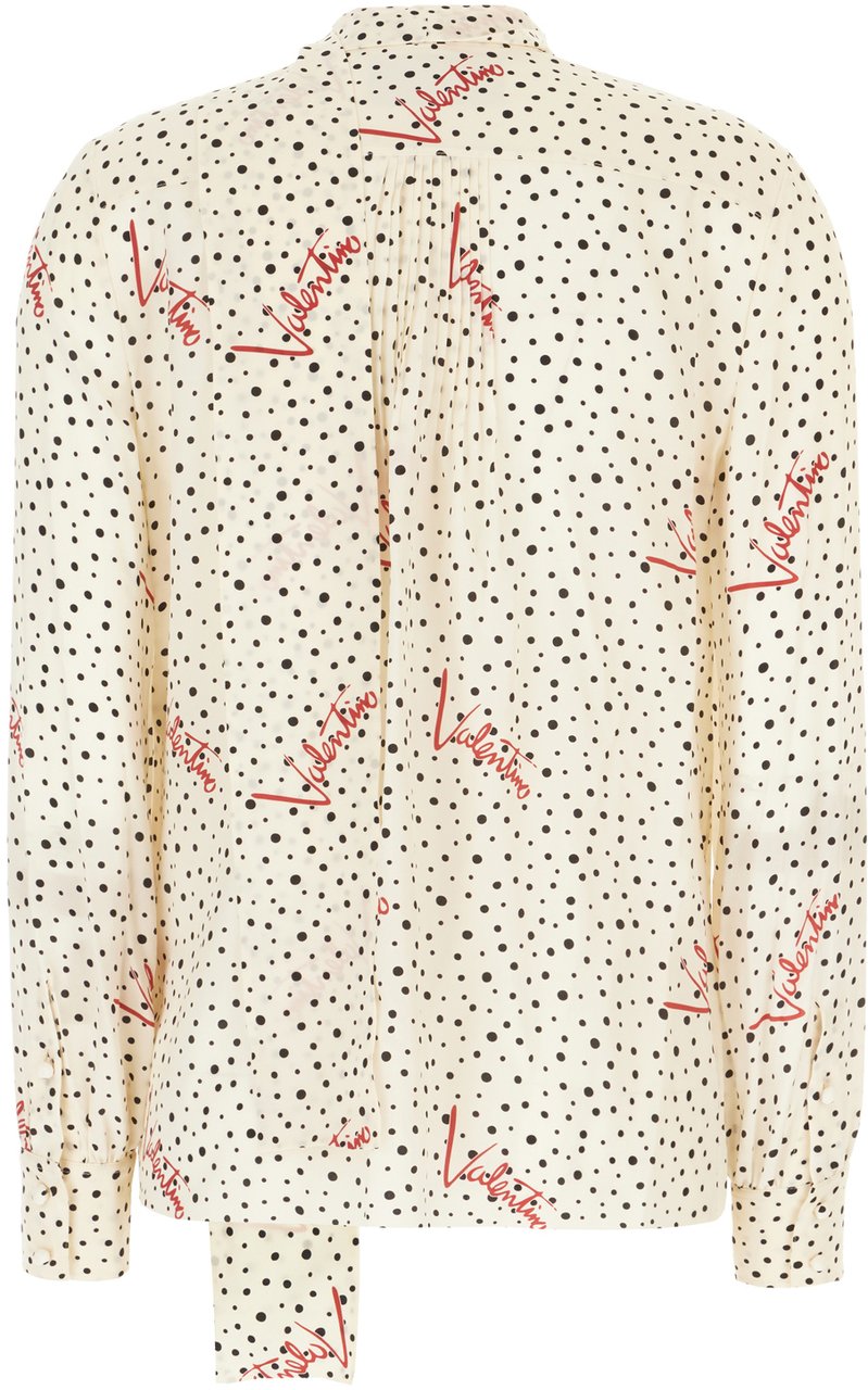Valentino Garavani Printed silk blouse Divers