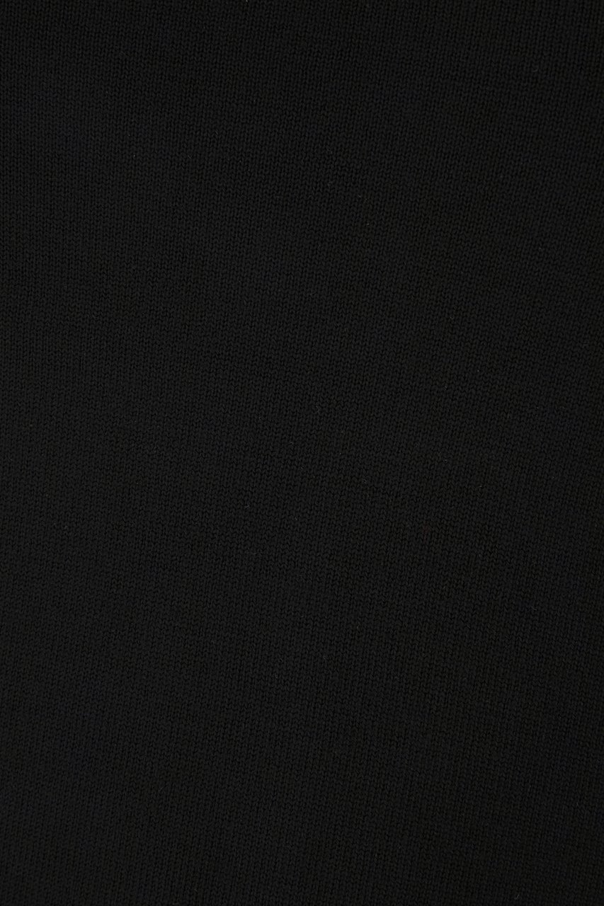 Valentino Garavani Black wool sweater Zwart