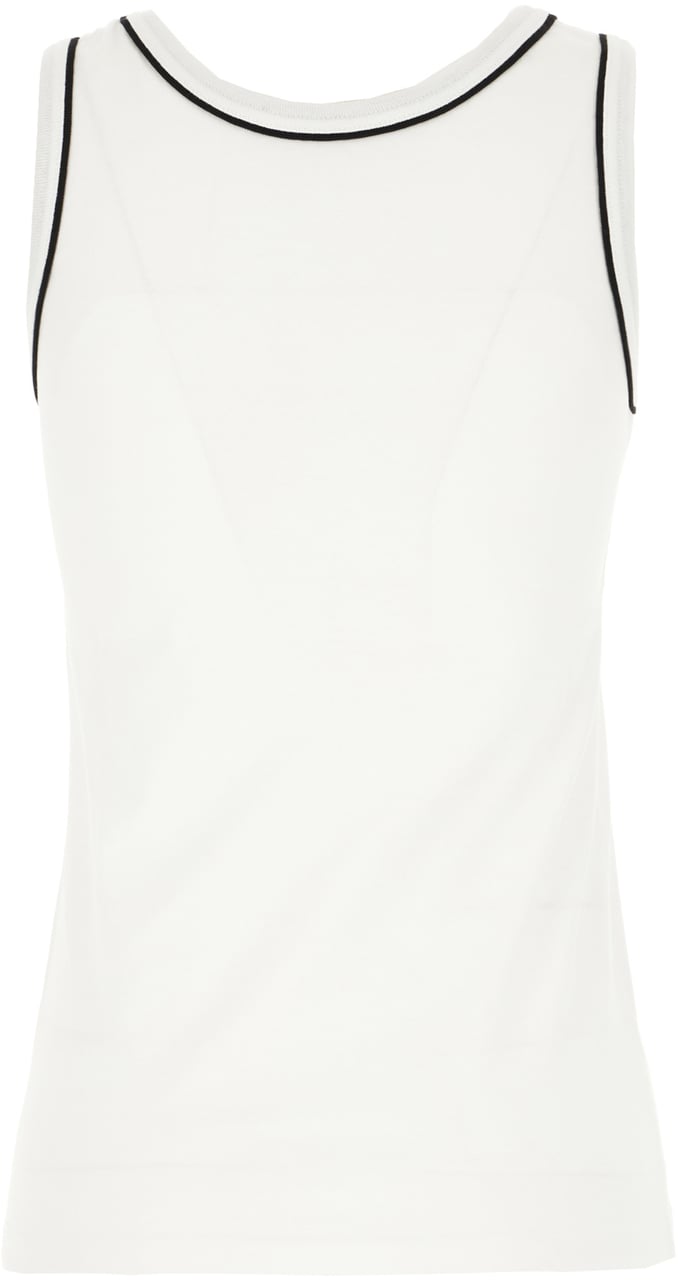 Valentino Garavani White cotton top Wit