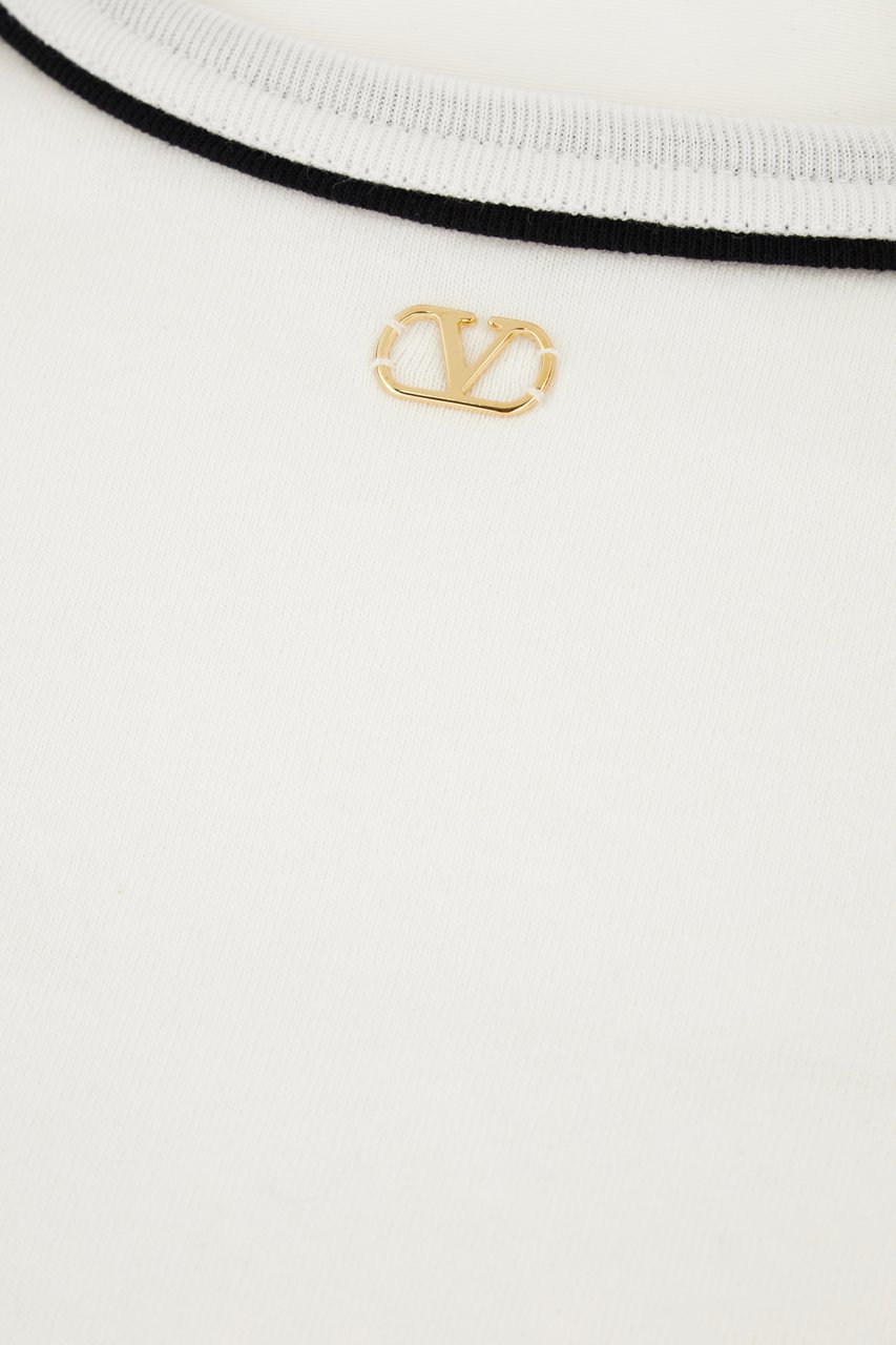 Valentino Garavani White cotton t-shirt Wit