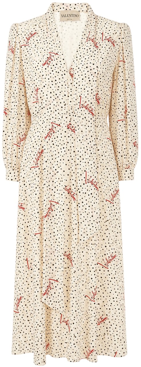 Valentino Garavani Printed silk dress Divers