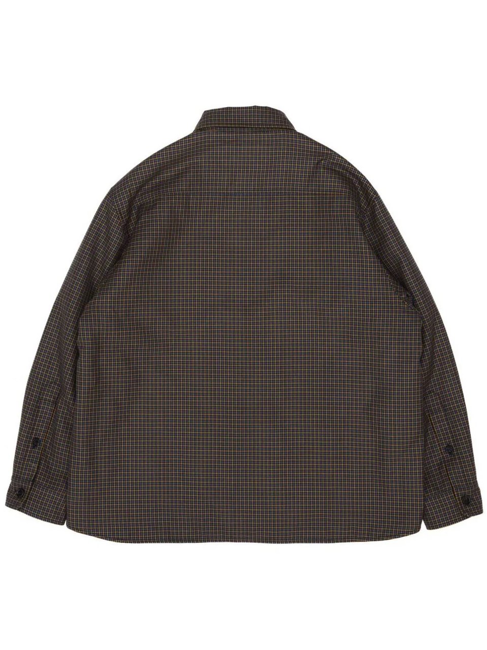 Valentino Checkered Brown Giubbino Casual Jacket Zwart