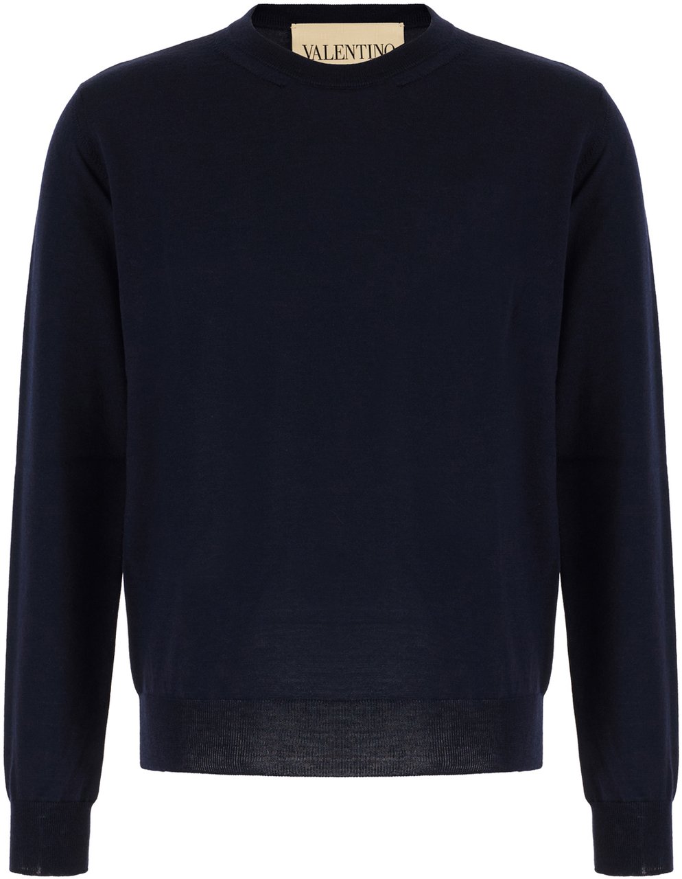 Valentino Garavani Midnight blue wool sweater Blauw