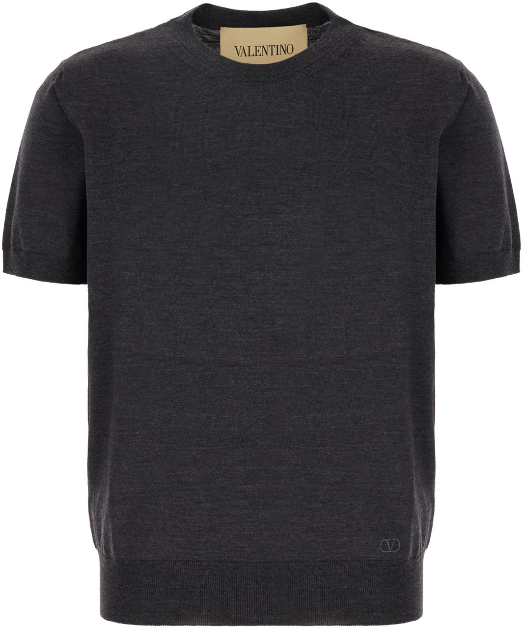 Valentino Garavani Grey wool sweater Grijs