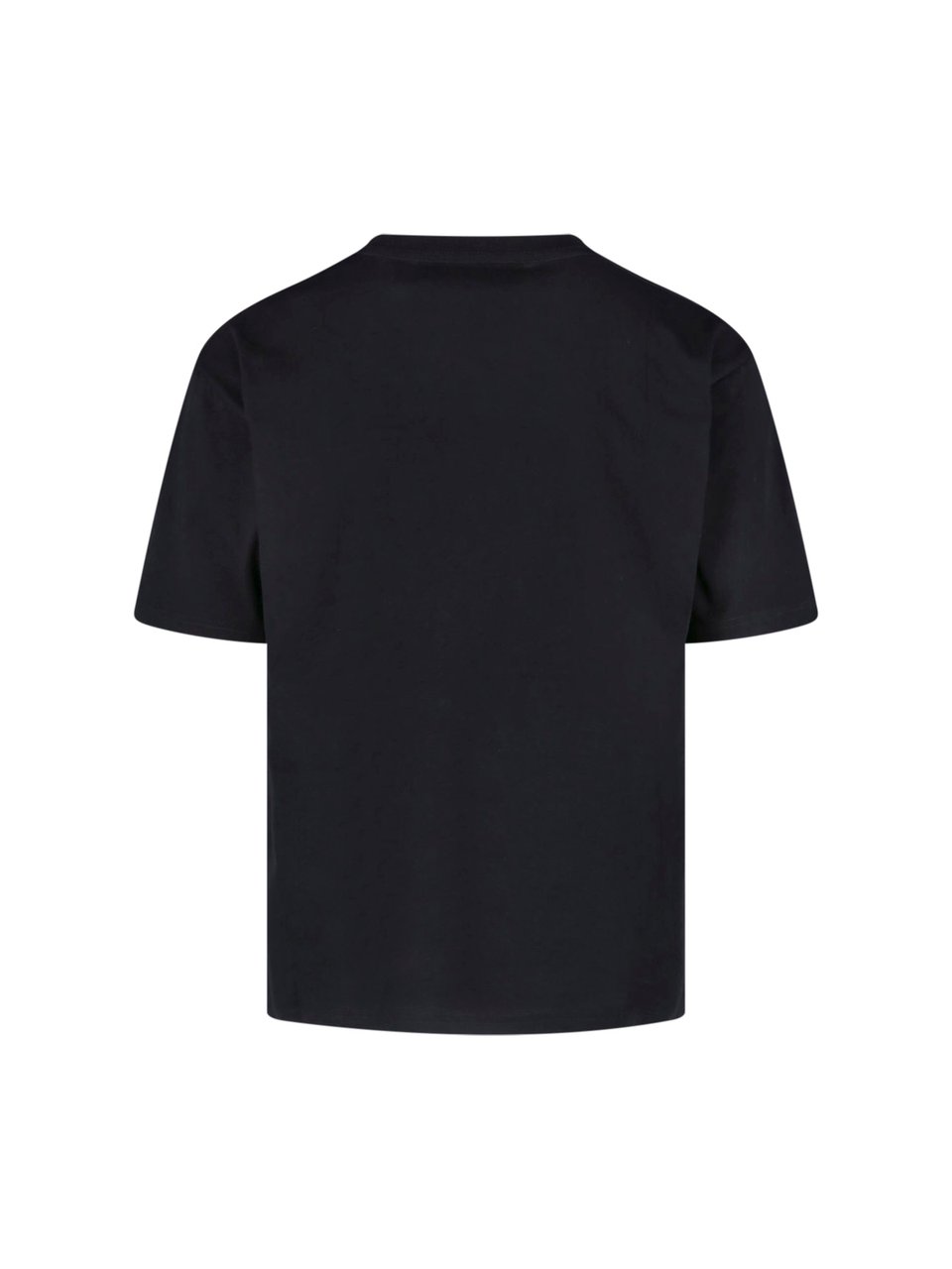 Valentino Black Panther Crewneck Cotton T-Shirt Zwart