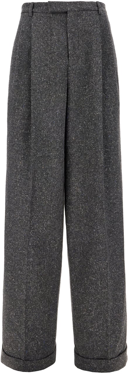 Valentino Garavani Grey wool blend pants Grijs