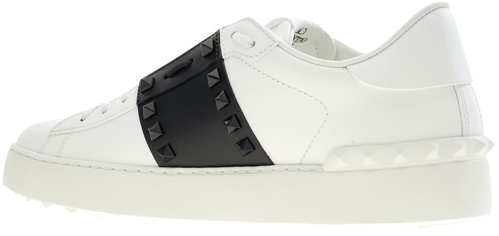 Valentino Garavani White leather sneakers Wit