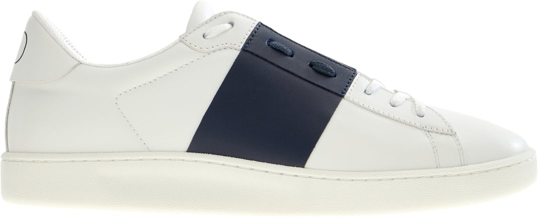 Valentino Garavani White leather sneakers Wit