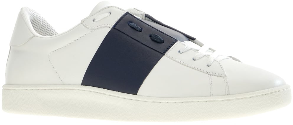 Valentino Garavani White leather sneakers Wit