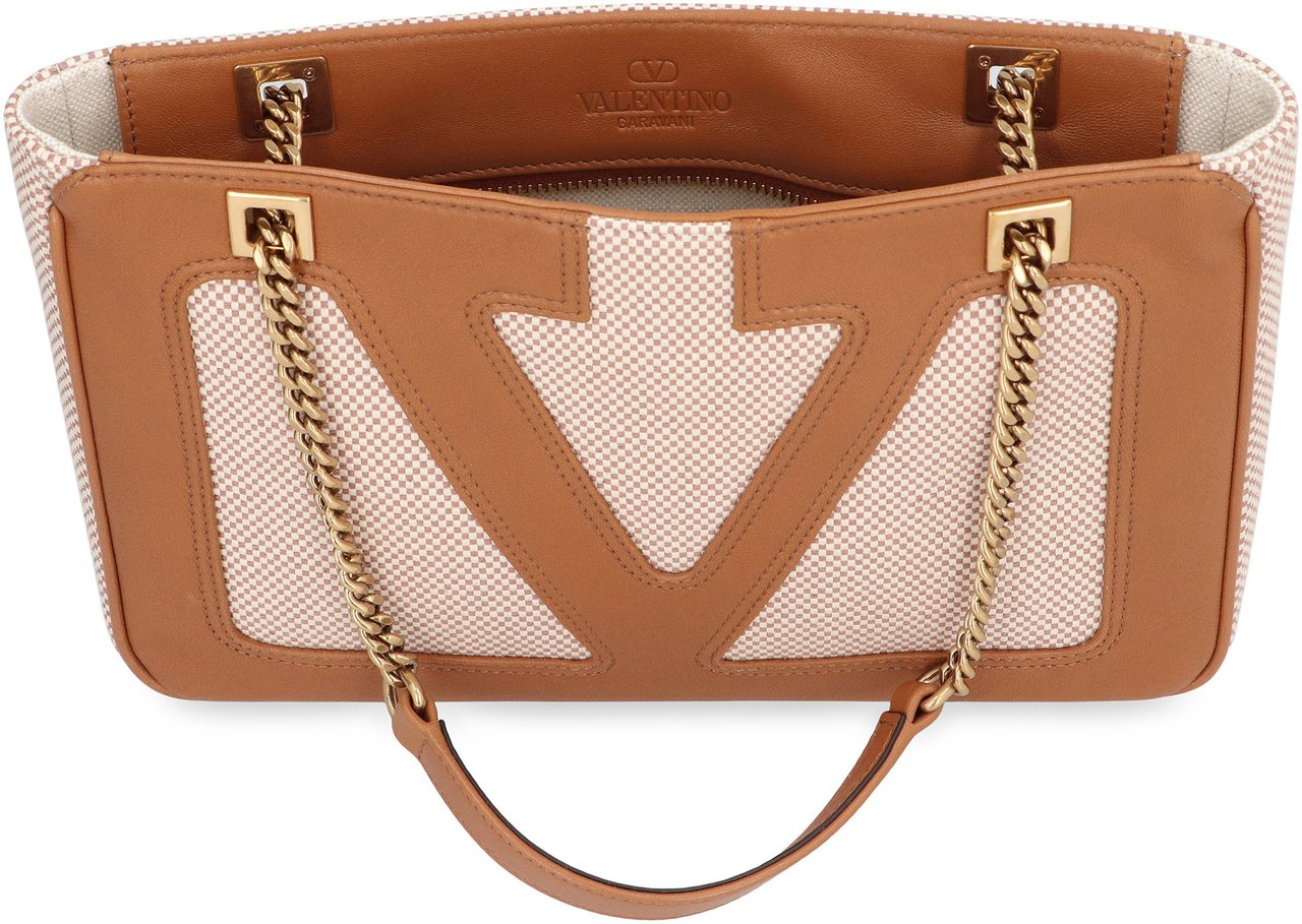 Valentino Viva Superstar Piccola Tote bag Bruin