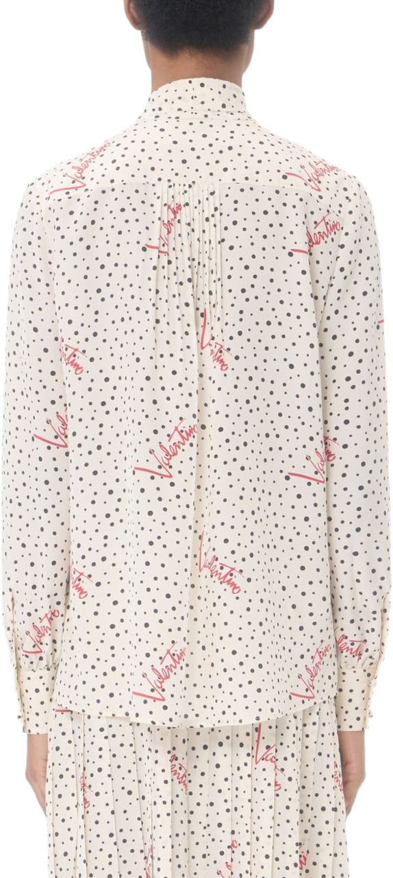 Valentino Shirts Ecru Wit