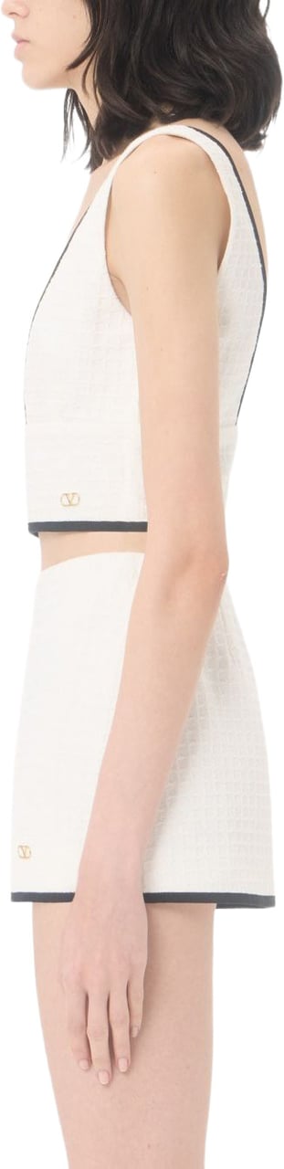 Valentino Top White Wit