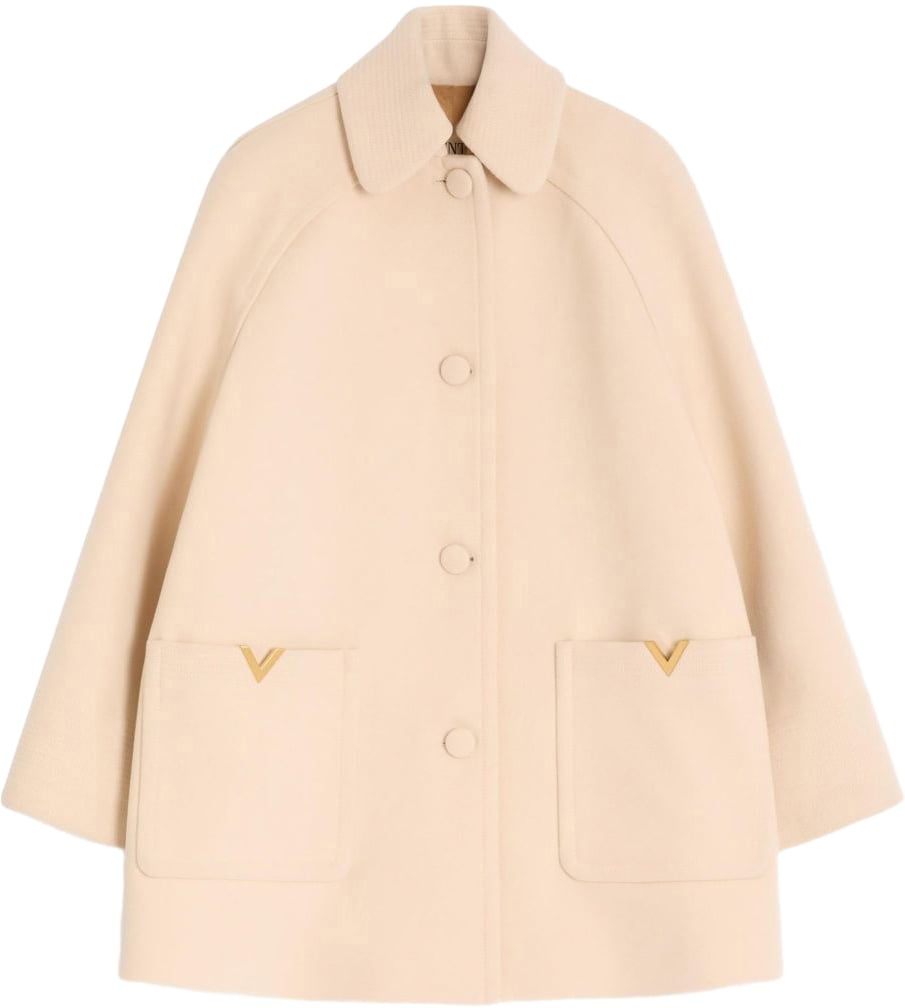 Valentino Coats Beige Beige