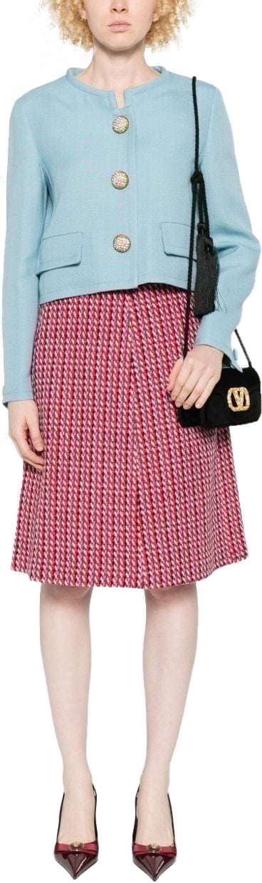 Valentino Jackets Clear Blue Blauw