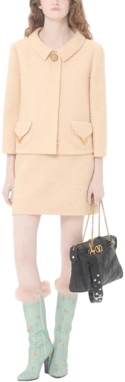 Valentino Jackets Beige Beige