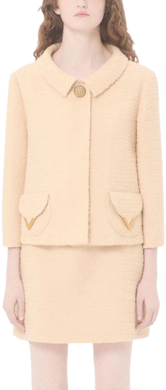 Valentino Jackets Beige Beige