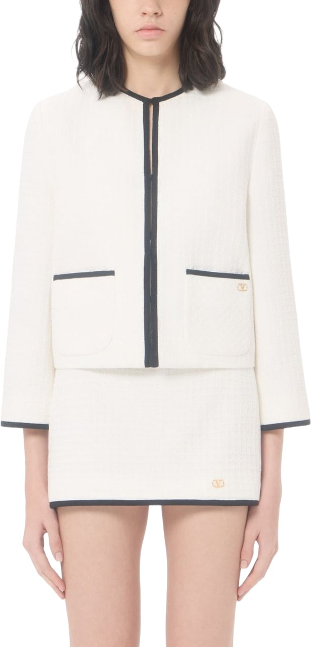Valentino Jackets White Wit