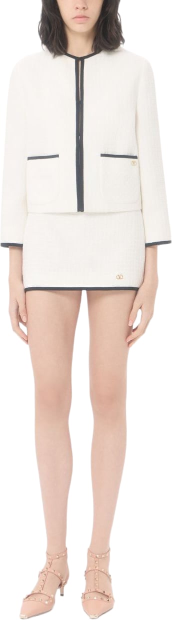 Valentino Jackets White Wit