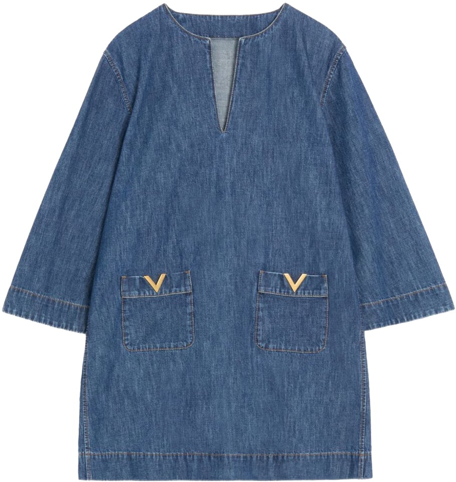 Valentino Dresses Blue Blauw