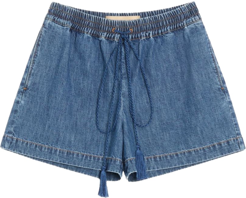Valentino Shorts Blue Blauw