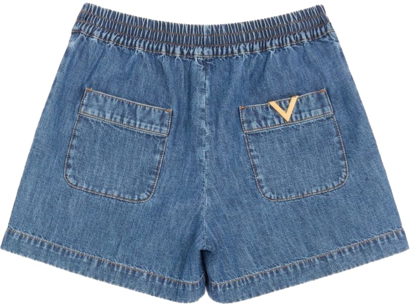 Valentino Shorts Blue Blauw