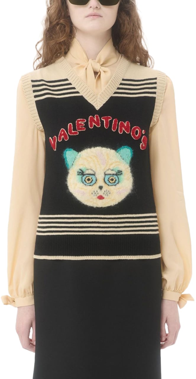 Valentino Sweaters Black Zwart