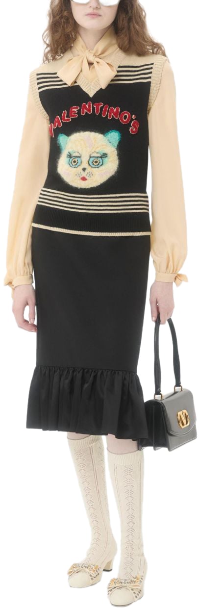 Valentino Sweaters Black Zwart