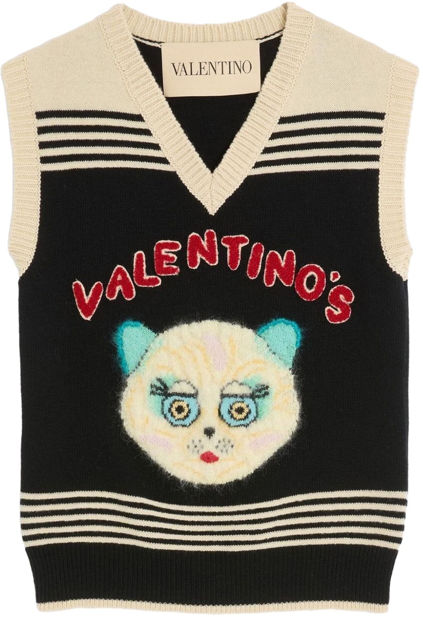 Valentino Sweaters Black Zwart