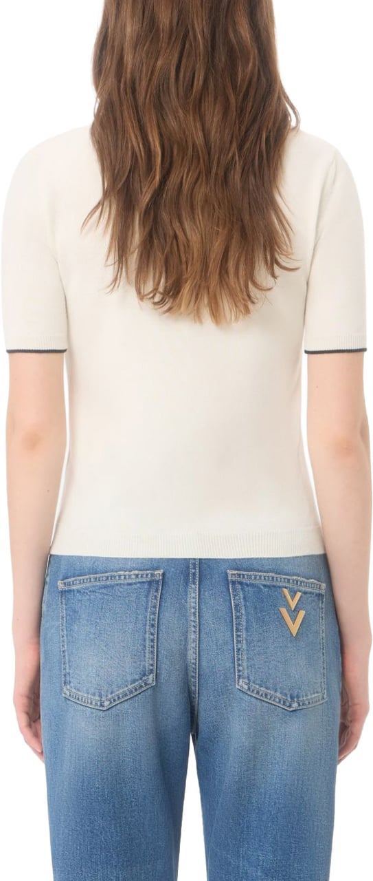 Valentino Sweaters Ivory Wit
