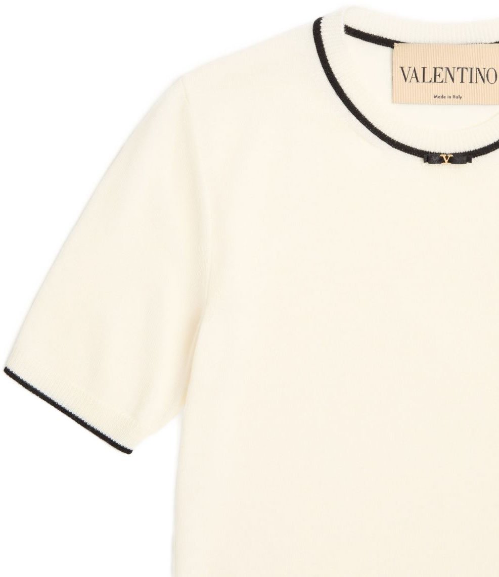 Valentino Sweaters Avorio Wit