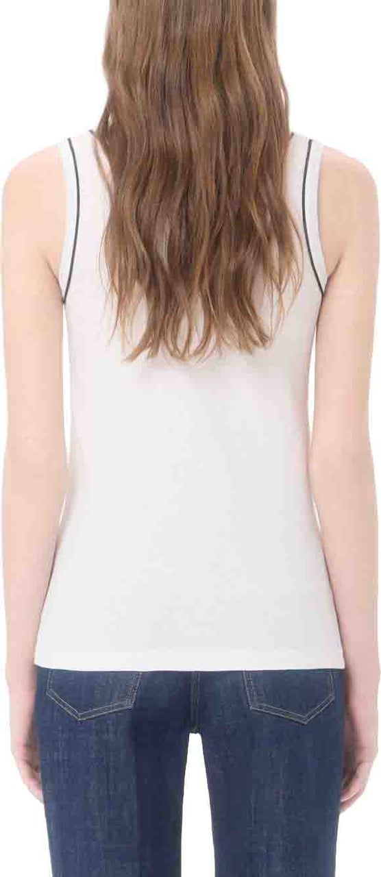 Valentino Top Avorio Wit