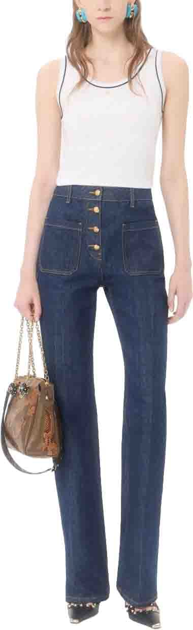 Valentino Top Avorio Wit