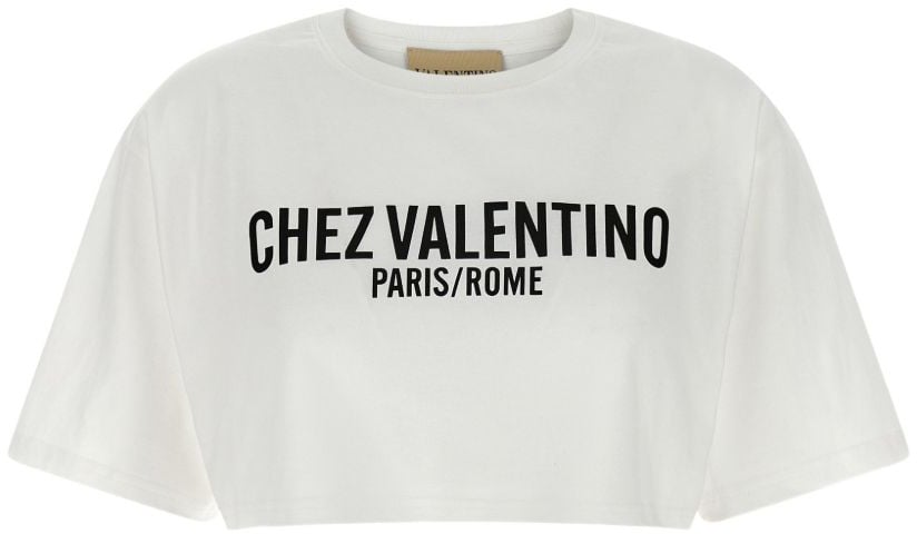 Valentino T-Shirts And Polos Ivory Wit