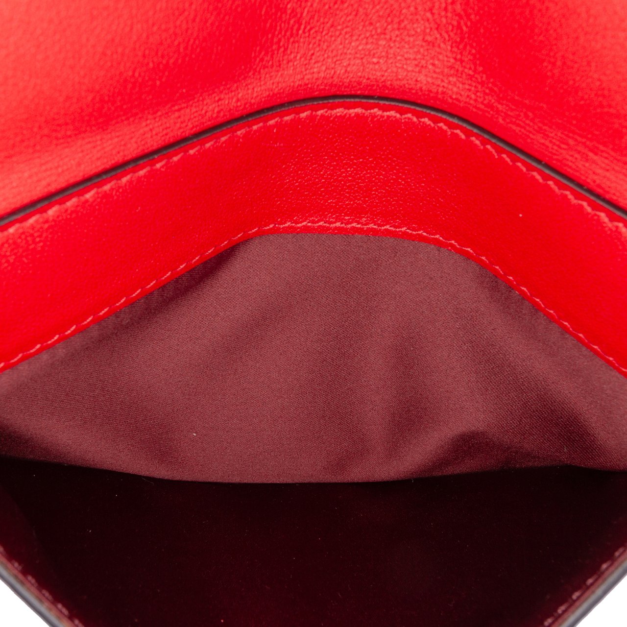 Valentino Leather Love Lab Chain Crossbody Rood