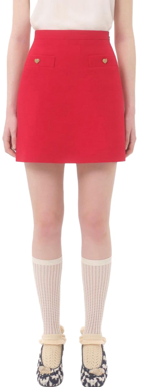 Valentino Skirts Red Rood