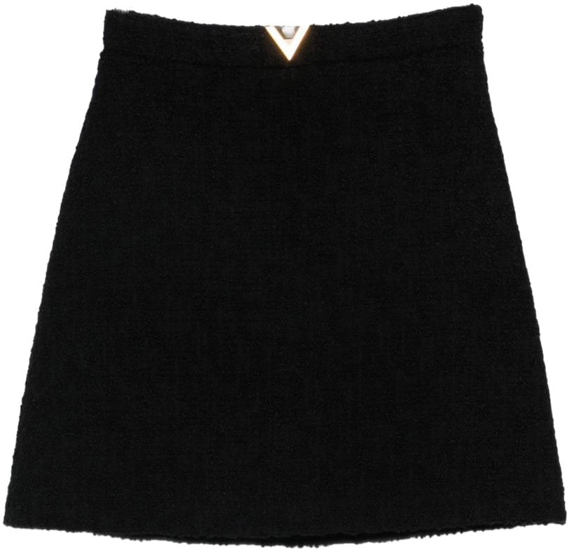 Valentino Skirts Black Zwart