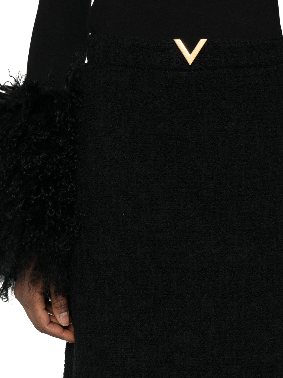 Valentino Skirts Black Zwart