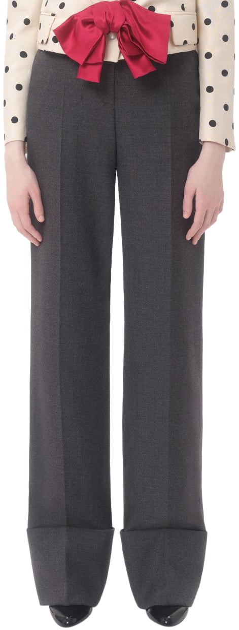 Valentino Trousers Grey Grijs