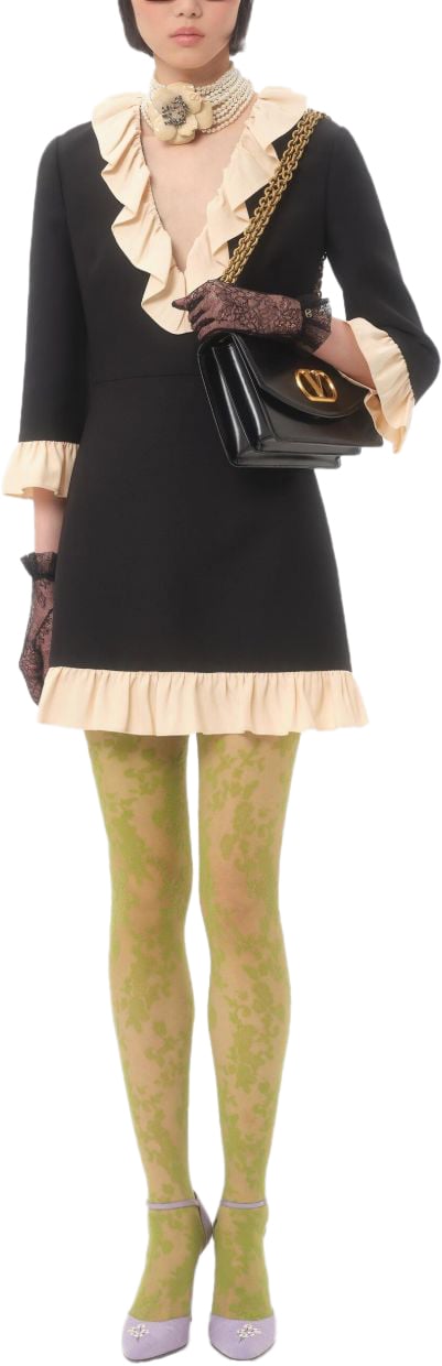 Valentino Dresses Black Zwart