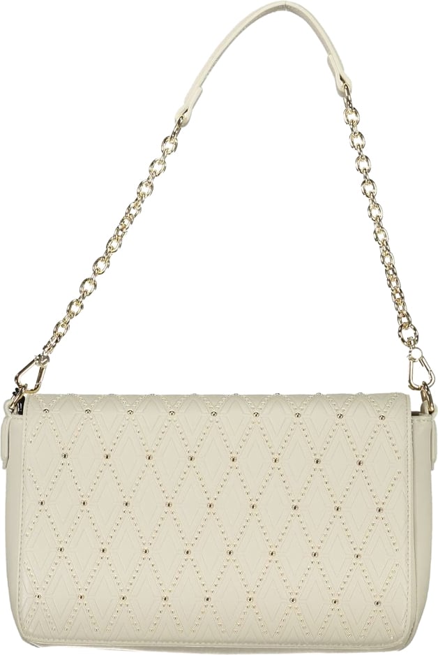 Valentino by Mario Valentino Mario Valentino White Polyurethane Women's Shoulder Bag Zwart